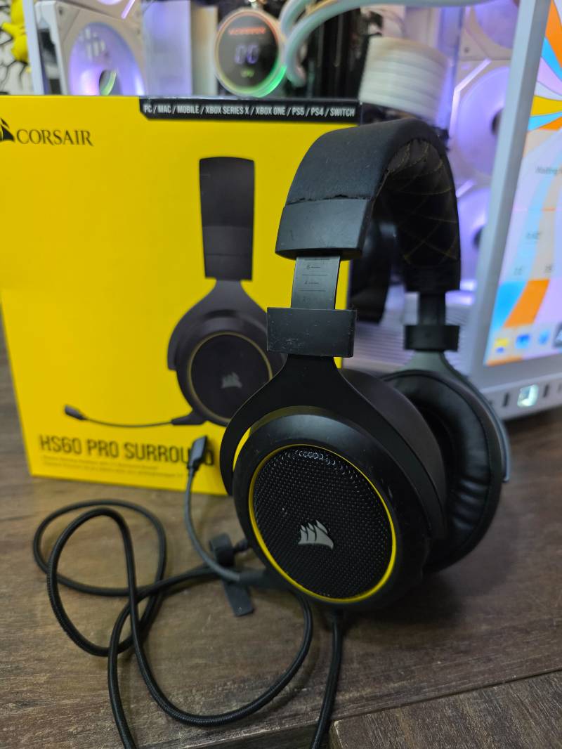 Headset Gamer Corsair HS60 PRO Surround 7.1 Drivers 50mm