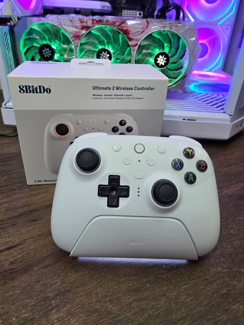Controle 8BitDo Ultimate 2, Bluetooth, Preto