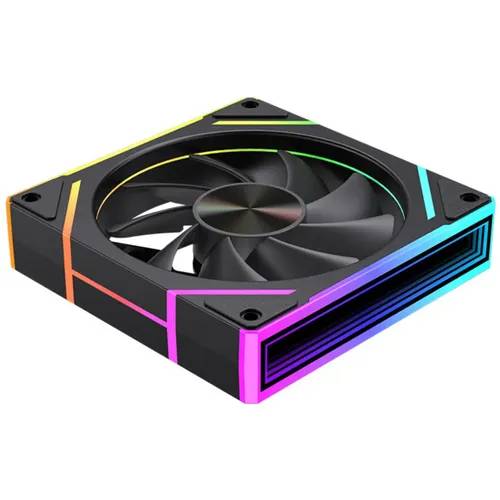 Cooler Fan ARGB Preto - Ventoinha 