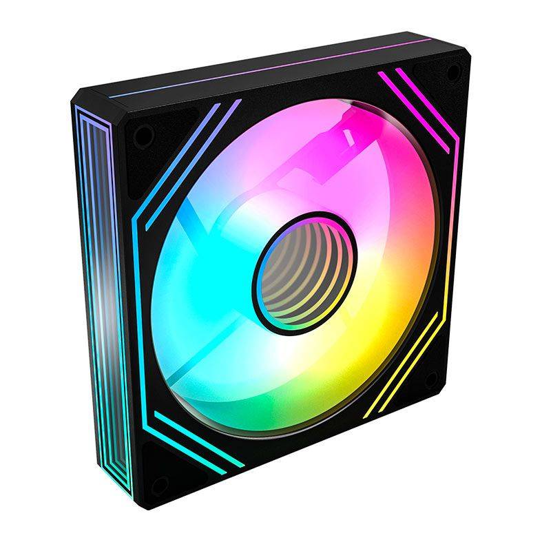 Cooler Fan ARGB Preto - Ventoinha 