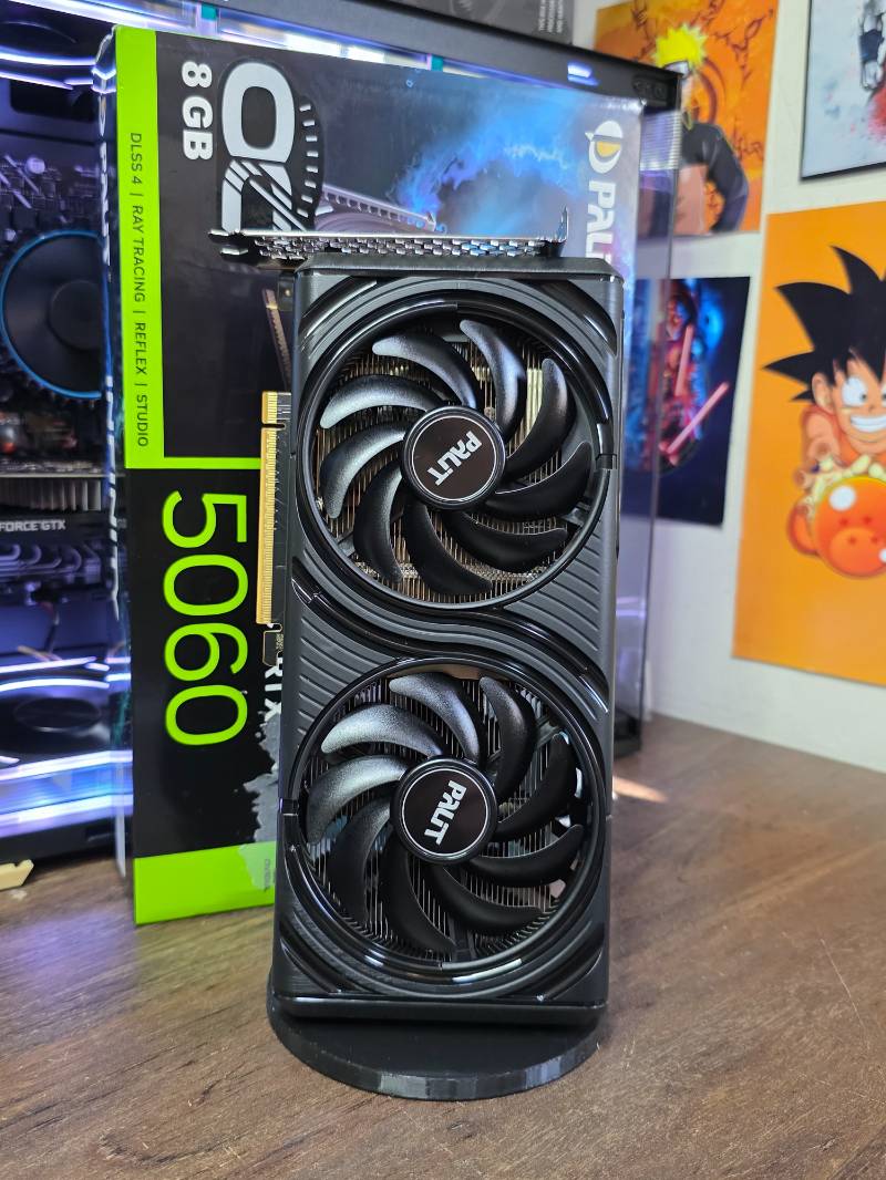 RTX5060 Palit 8GB INFINITY 2 OC GDDR7 128bits Placa de vídeo Geforce RTX5060