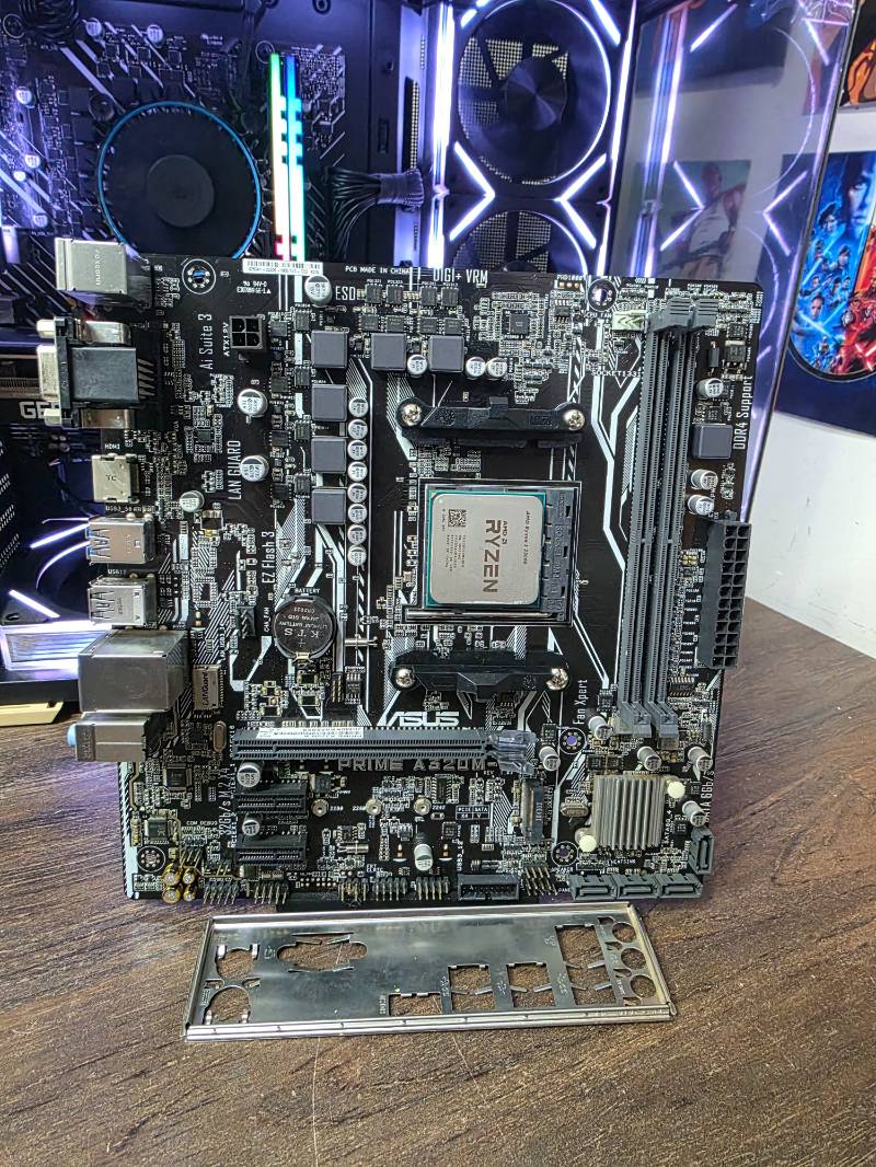 A320M-K Asus Prime Placa mãe A320M-K/BR DDR4 Socket AM4 