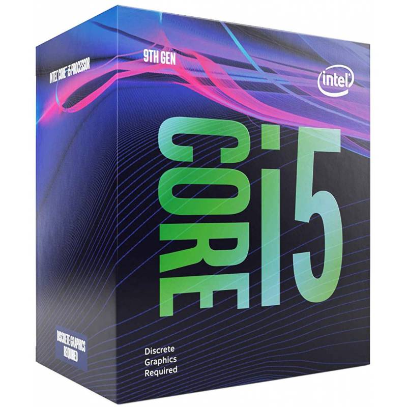 i5 9400F Processador Intel Core  2.90GHz (4.10GHz Turbo), 9ª Geração, 6-Core 6-Thread, LGA 1151, BX80684I59400F, S/ Vídeo