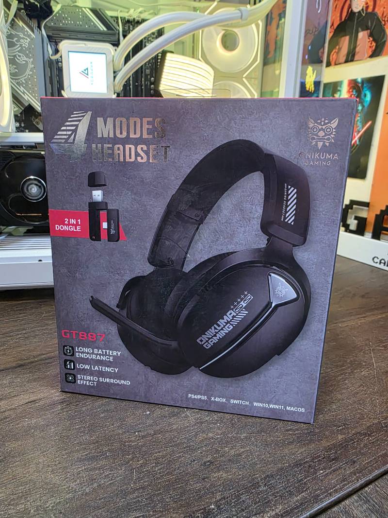 Headset 4-modes Gamer Onikuma Gt887 Preto
