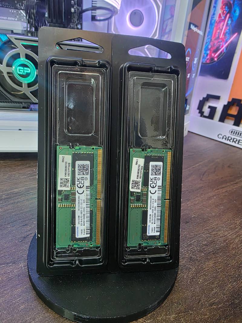 16GB DDR5 (2x8GB) 4800MHz Samsung SODIMM PC5-38400 CL40 Notebook 