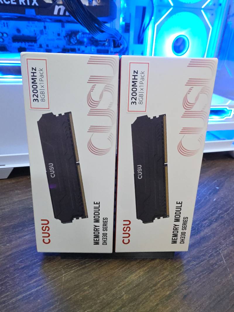 16GB DDR4 (2x8GB) Memória Ram Cusu 3200mhz 