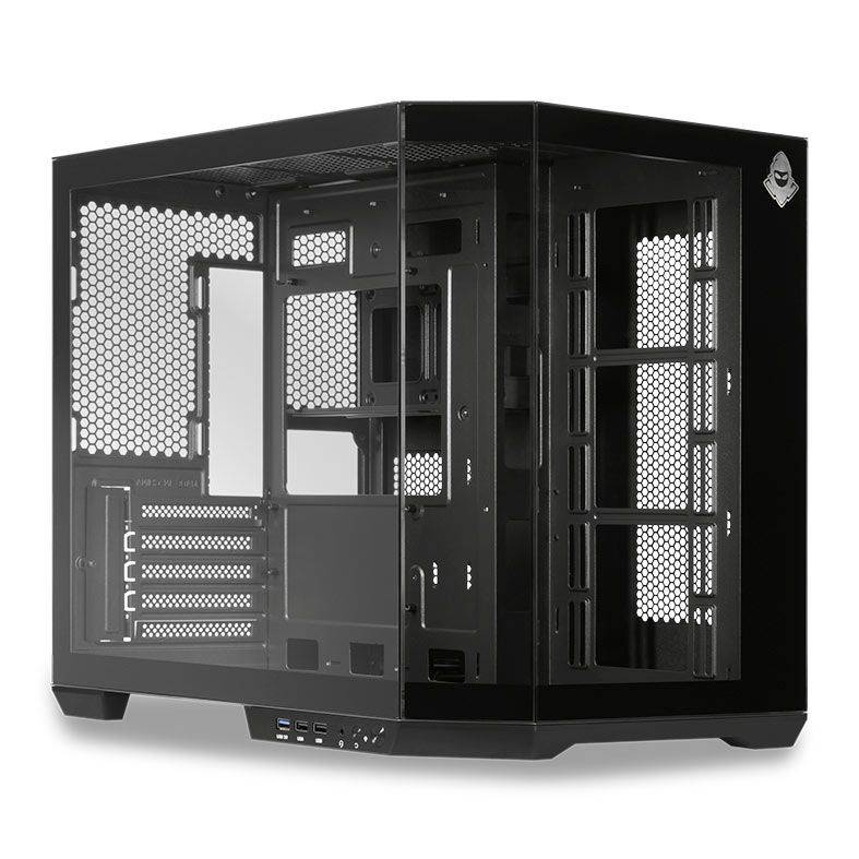 Gabinete Gamer Mancer CV700L, Mid Tower, Lateral De Vidro, Preto, MCR-CV700L-BK