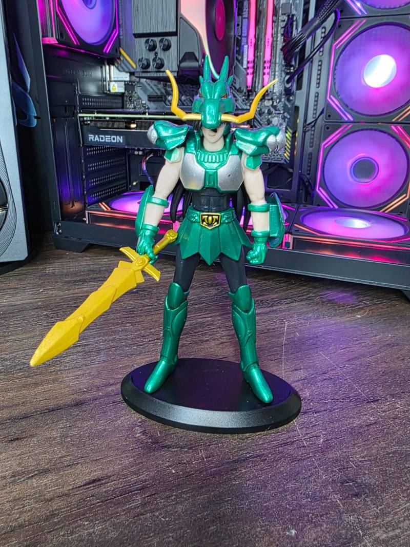 Action Figure Cavaleiro Dos Zodiaco Shiryu Dragrão Saint  Cdz Seiya