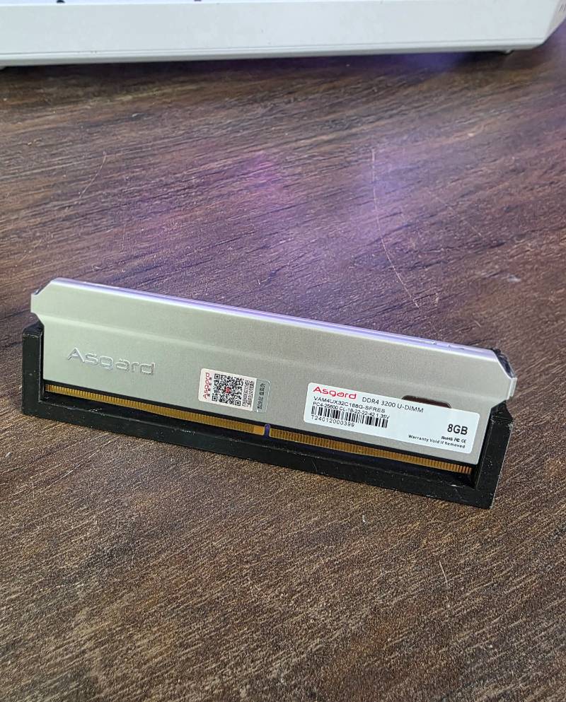 8GB DDR4 Memória Ram Asgard 3200Mhz DDR4 CL18 