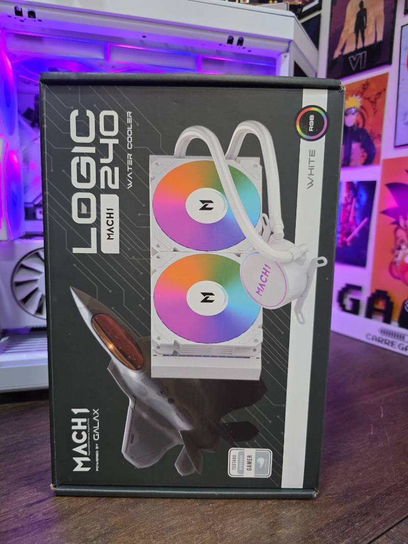 Water Cooler MACH1 Logic RGB 240mm Branco
