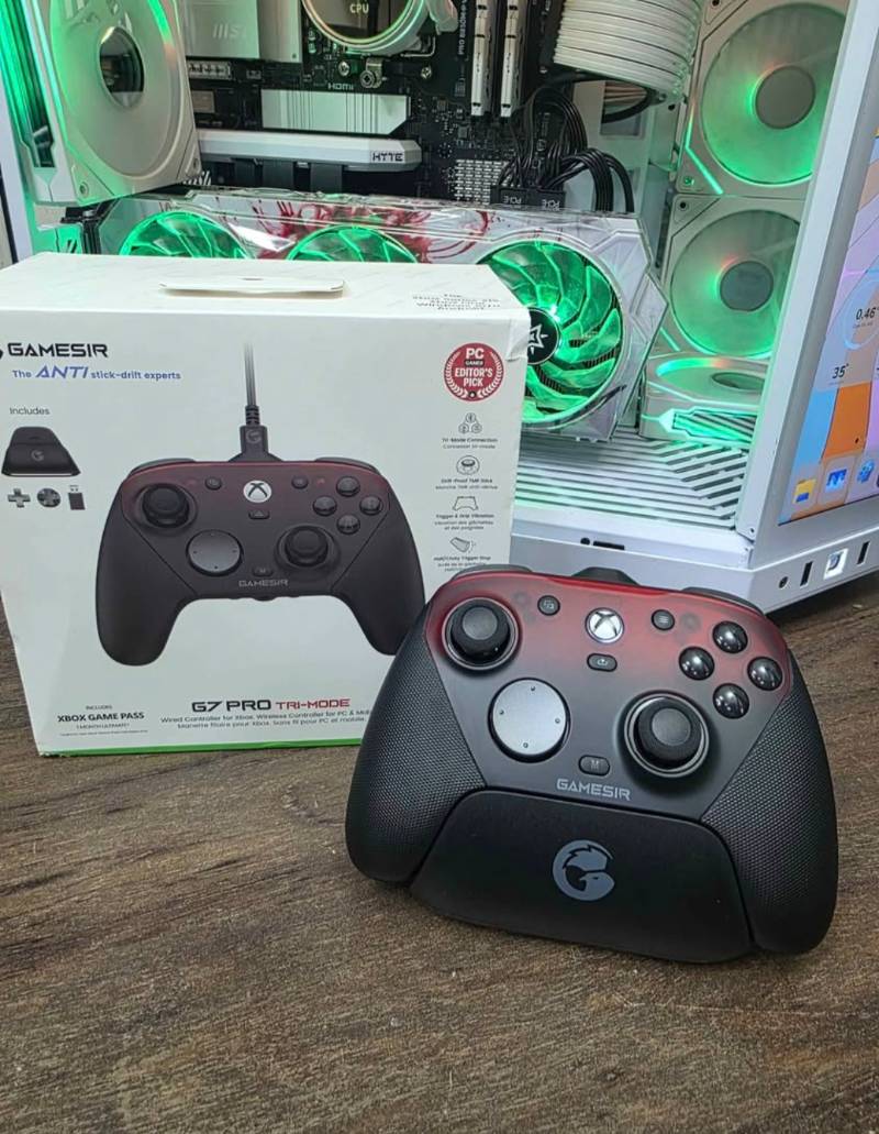 GameSir G7 Pro Controle Gamer Tri-Mode Joystick + 1 mês Gamepass Ultimate