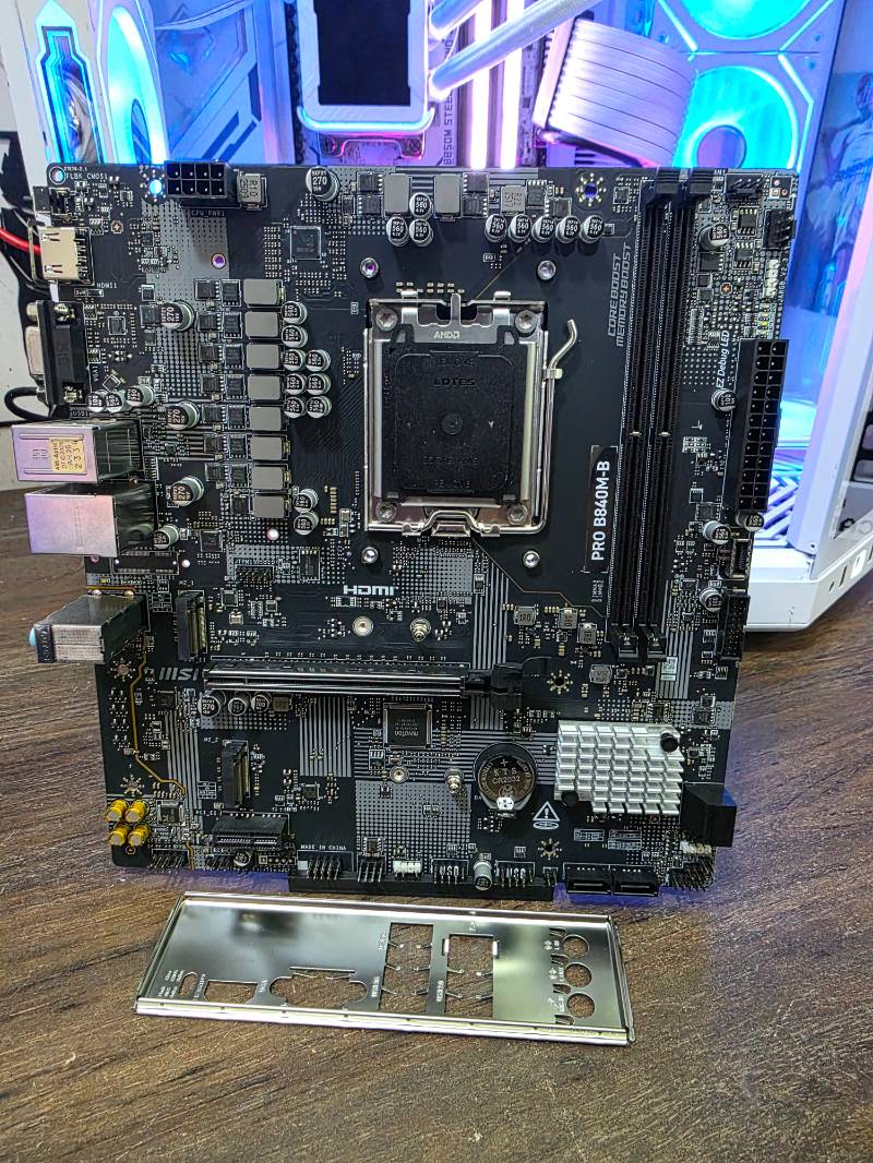 B840M-B PRO MSI , AMD AM5 B840, DDR5, Placa Mãe 