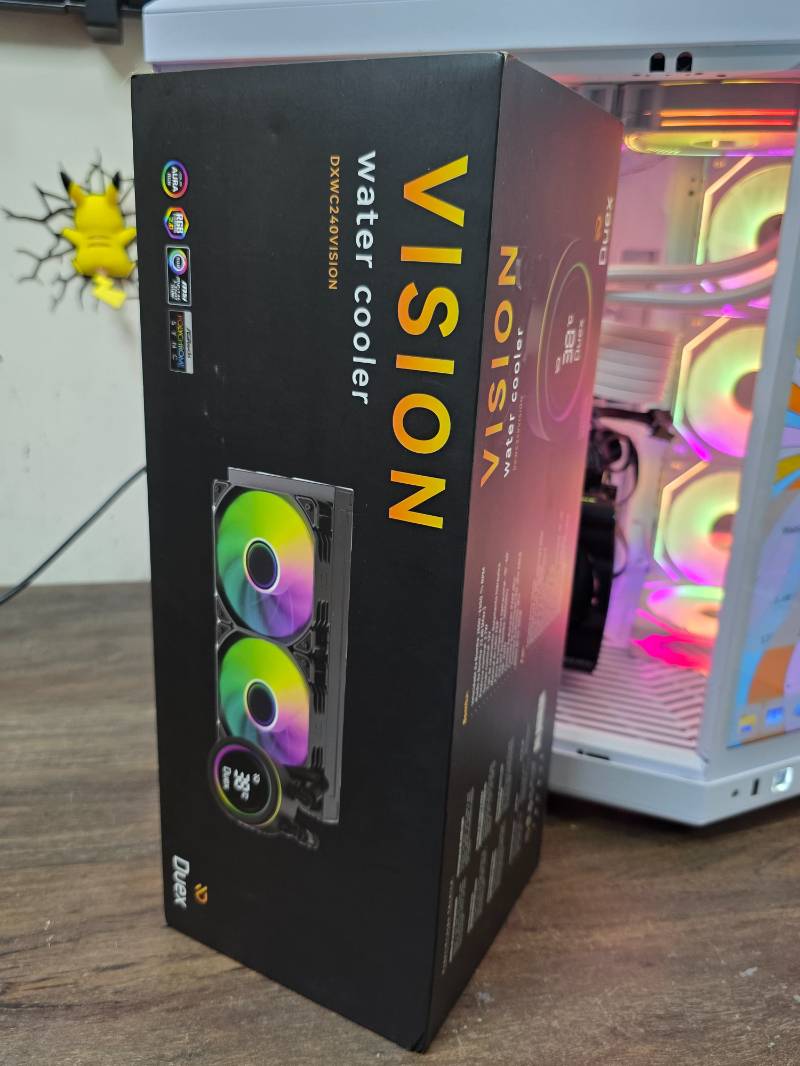 Water Cooler Duex Vision Display 240mm ARGB 250w Dxwc240
