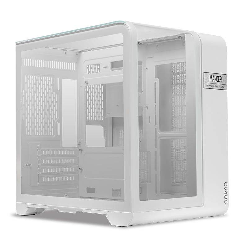 Gabinete Gamer, Mid-Tower, Lateral de Vidro Branco