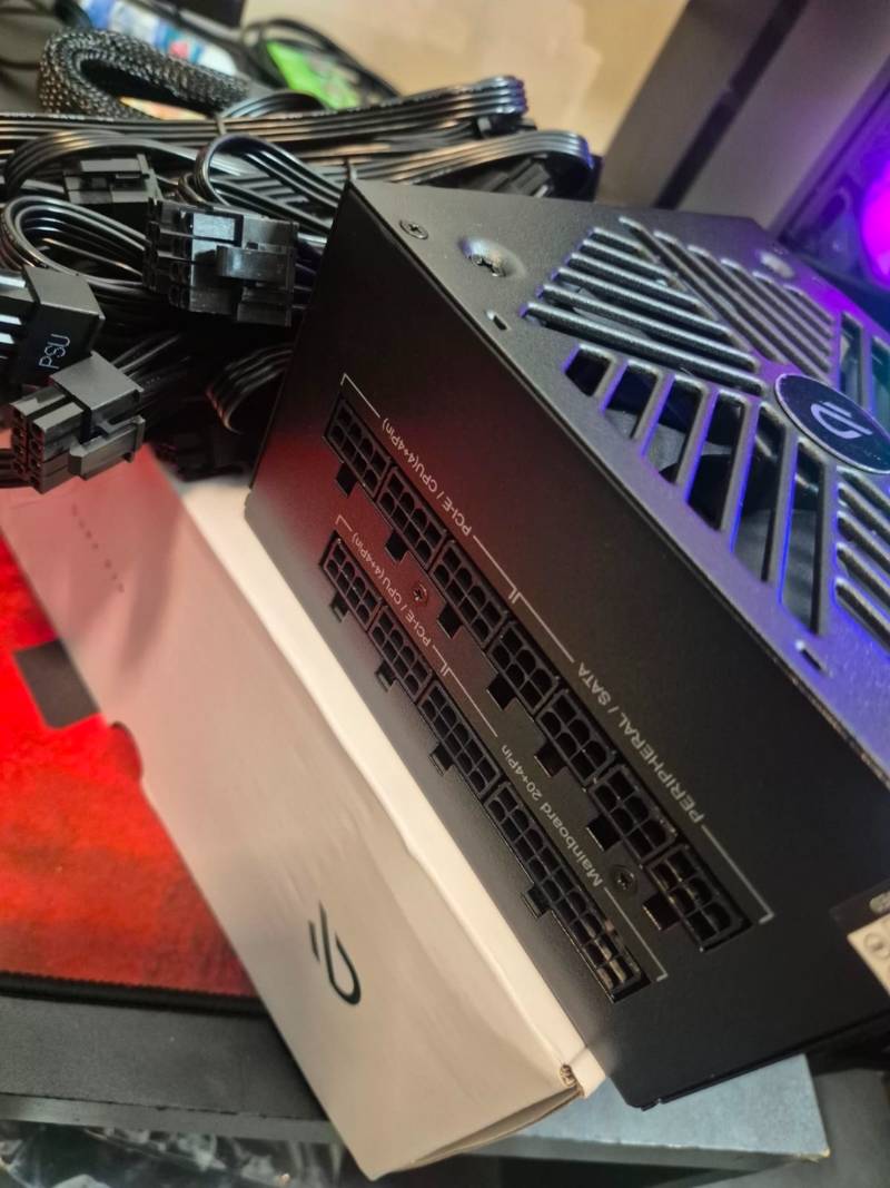 800W Fonte Duex Pulse Pro, 800W, Cybenetics Gold, TecLab, PFC Ativo, Full Modular