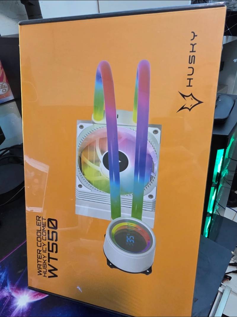 Water Cooler Husky Icy Comet, Iluminação ARGB, 120mm, AMD e Intel, Branco